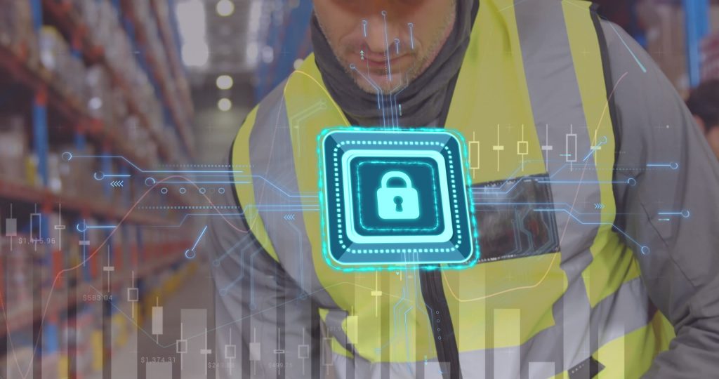 Image of factory with tight cybersecurity with the help of data diode