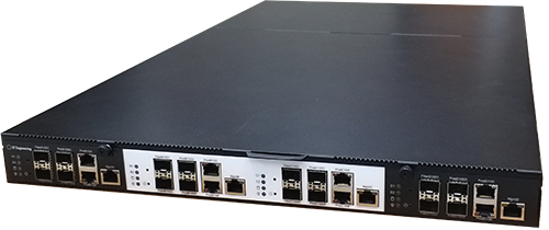 ST Engineering Data Diode — 1U hardware-enforced unidirectional gateway with SFP+ fibre ports, Common Criteria EAL4+ certified by Singapore's Cyber Security Agency. Distributed across Singapore, Vietnam and Malaysia by Allied Solutions Global.