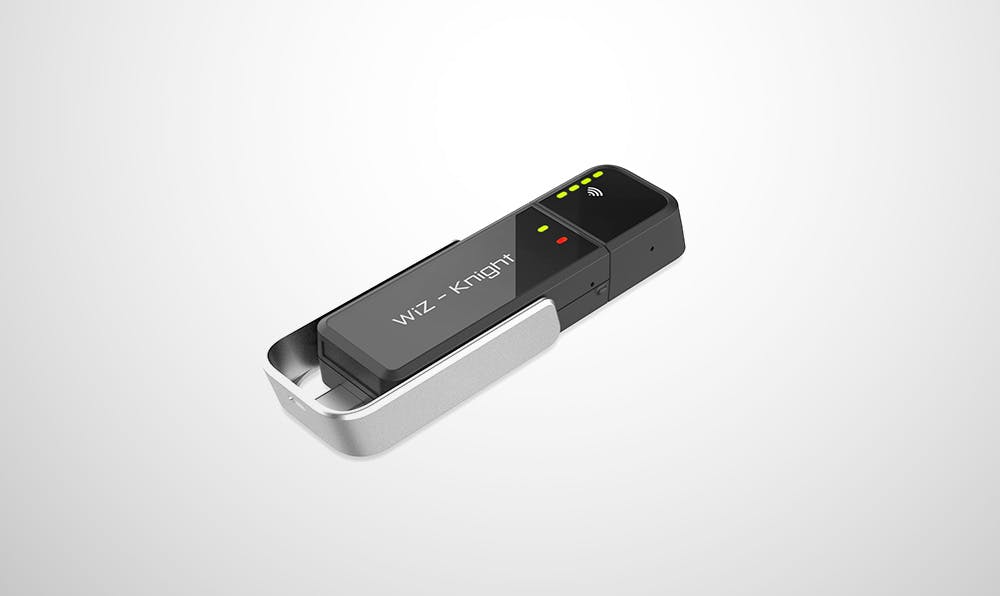ST Engineering WiZ-Knight — bộ mã hoá Wi-Fi di động kèm xác thực hai yếu tố cho đội ngũ di động.